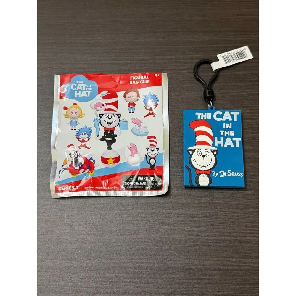 Dr. Seuss The Cat In The Hat Figural Bag Clip Keychain CHASE - Poster (Style A)